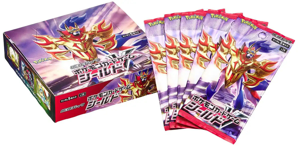 Pokemon Card Game Sword & Shield Expansion Pack Shield Box- Japan Figure Store - #1 Bring To You The Best Japanese Goods