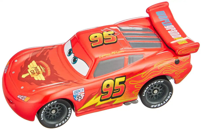 Takara Tomy Tomica Disney Cars Lightning Mc Queen (World Grand Prix Type) Plastic Cars- Japan Figure Store - #1 Bring To You The Best Japanese Goods