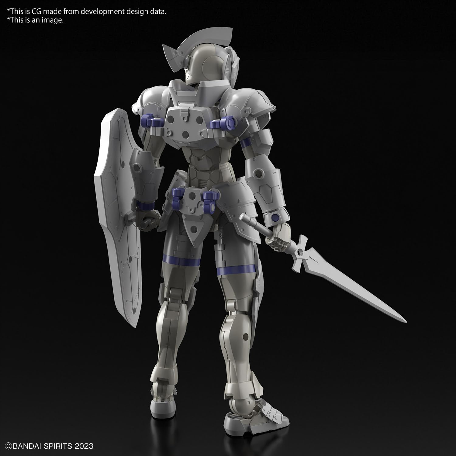 Bandai Spirits 30Mf River Knight Color-Coded Plastic Model Kit