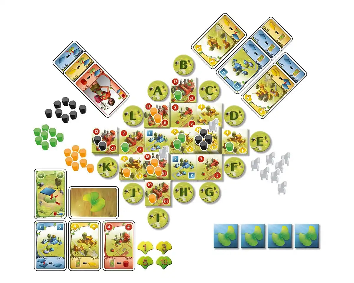 Hobby Japan Ginkopolis Board Game - Japanese Version- Japan Figure Store - #1 Bring To You The Best Japanese Goods