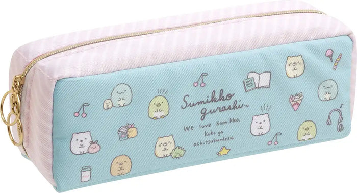 SAN-X Sumikko Gurashi Pen Case Blue- Japan Figure Store - #1 Bring To You The Best Japanese Goods
