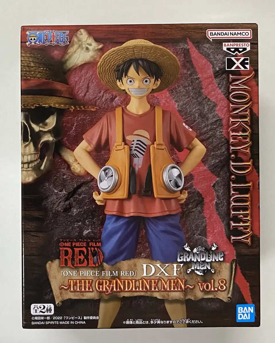 Generic Product Japan One Piece Film Red Dxf The Grandline Men Vol.8 Luffy Figure- Japan Figure Store - #1 Bring To You The Best Japanese Goods