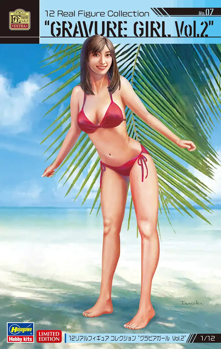 Hasegawa 1/12 Scale Gravure Girl Vol.2 Unpainted Resin Kit Collection SP487- Japan Figure Store - #1 Bring To You The Best Japanese Goods