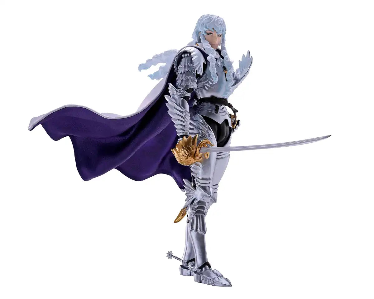 Bandai Spirits Sh Figuarts Berserk Griffith 155mm ABS PVC Cloth Figure- Japan Figure Store - #1 Bring To You The Best Japanese Goods