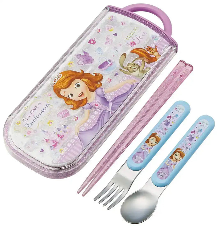 Skater Disney Sofia 19 Trio Set - Children's Skateboarding Accessories- Japan Figure Store - #1 Bring To You The Best Japanese Goods