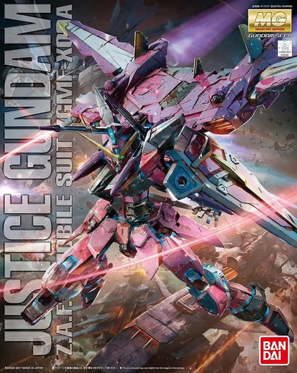 BANDAI Mg 163824 Justice Gundam Gundam Seed 1/100 Scale Kit- Japan Figure Store - #1 Bring To You The Best Japanese Goods