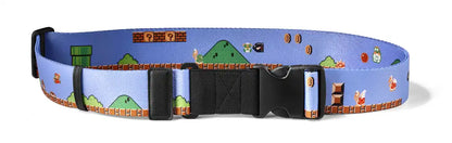 NINTENDO Super Mario Travel Luggage Strap Ground Level- Japan Figure Store - #1 Bring To You The Best Japanese Goods