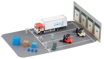 Tomytec Truck Collection Logistics Site Set B - Kyusobin Model- Japan Figure Store - #1 Bring To You The Best Japanese Goods