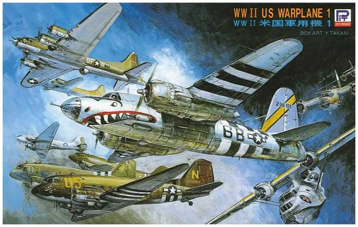 PIT-ROAD 1/700 Wwii Us Military Aircraft Set 1 With 2 Special Metal A-26 Invaders Plastic Model- Japan Figure Store - #1 Bring To You The Best Japanese Goods