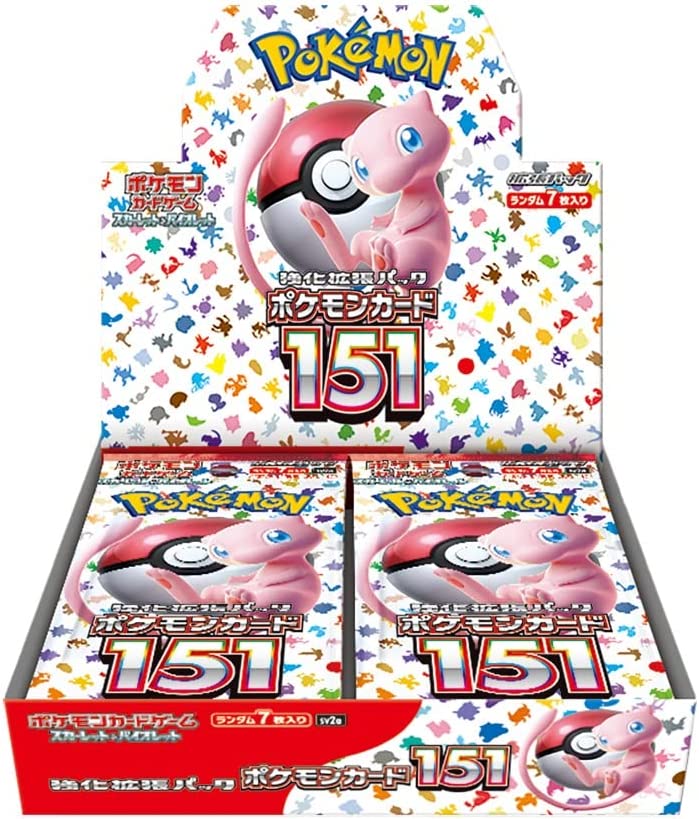 Pokemon Card Game Scarlet & Violet Enhanced Expansion Pack Pokemon Card 151 Box- Japan Figure Store - #1 Bring To You The Best Japanese Goods