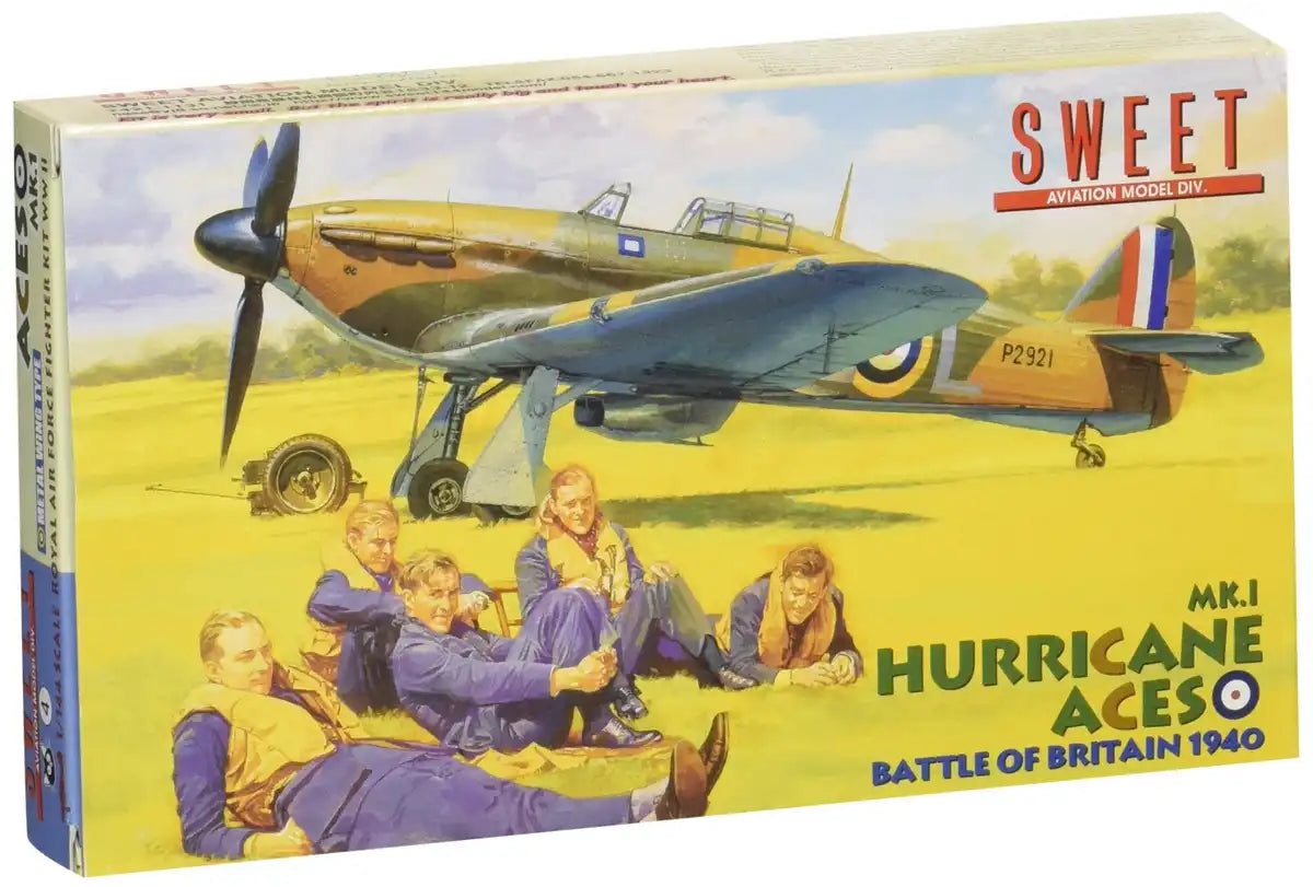 SWEET 04 Hurricane Aces Mk.1 Battle Of Britain 1940 1/144 Scale Kit- Japan Figure Store - #1 Bring To You The Best Japanese Goods