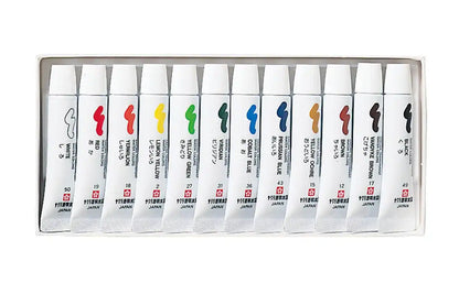 Sakura Crepas Japan Paint Transparent Watercolor 12 Color Set Ow12- Japan Figure Store - #1 Bring To You The Best Japanese Goods