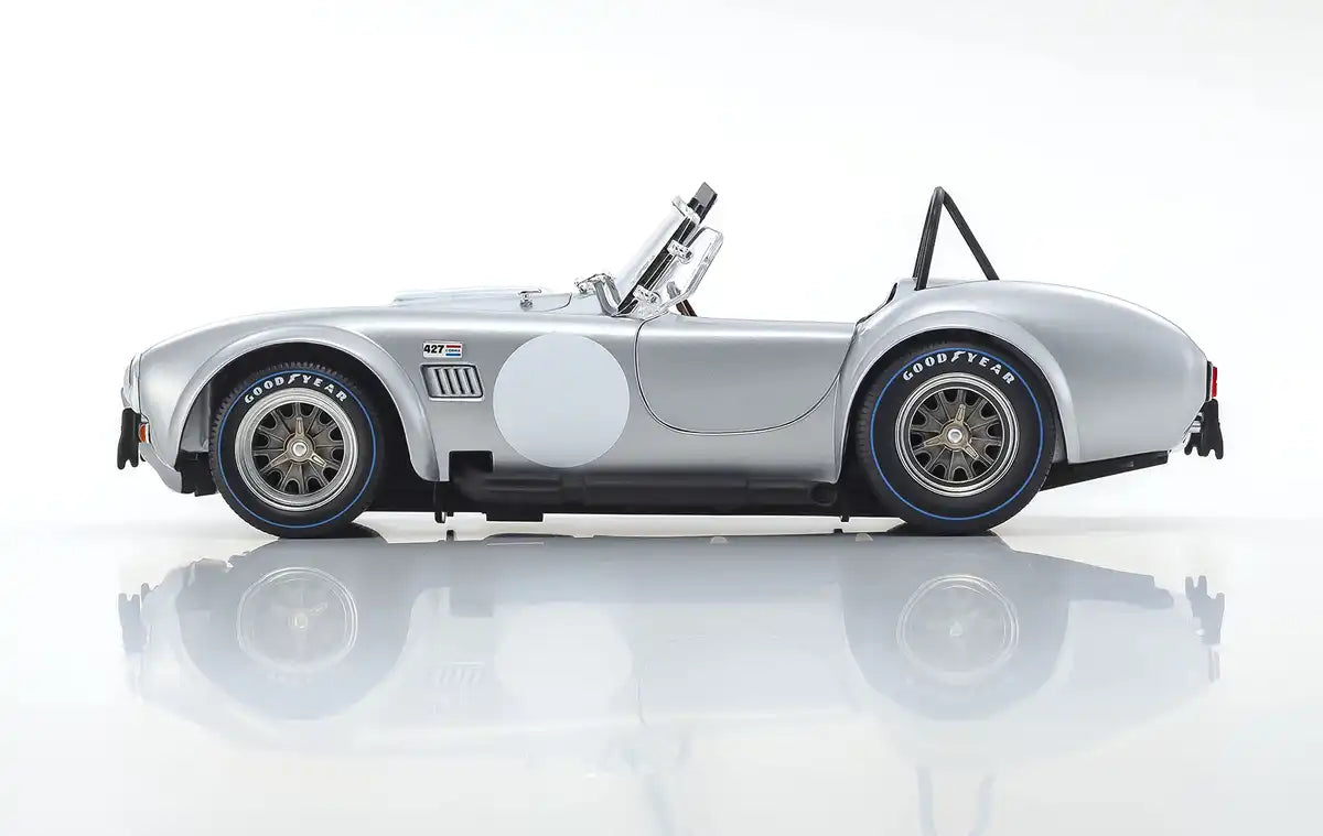 Kyosho Shelby Cobra 427 S/C 1/18 Silver Ks08047S- Japan Figure Store - #1 Bring To You The Best Japanese Goods