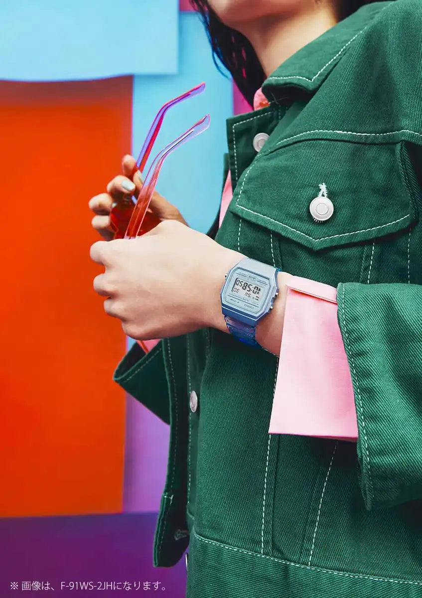 Casio F-91Ws-7Jh White Collection Domestic Genuine- Japan Figure Store - #1 Bring To You The Best Japanese Goods