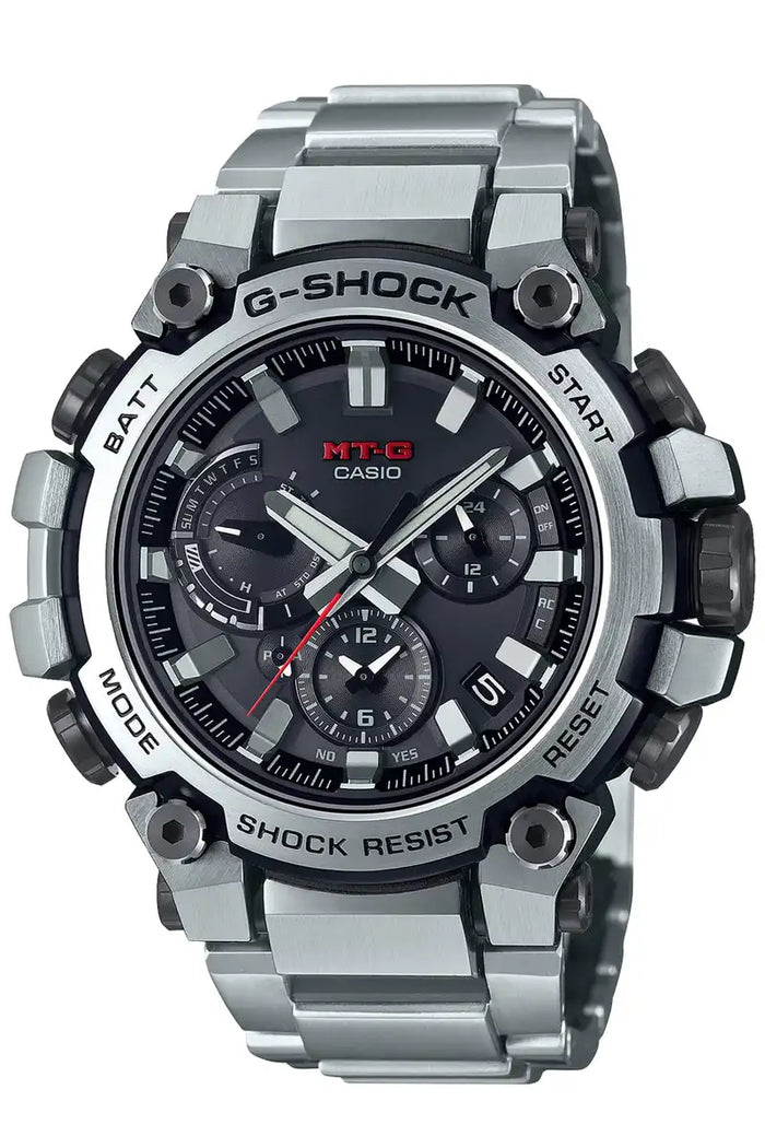 Casio G-Shock Men's Silver Watch MTG-B3000D-1Ajf Bluetooth Solar Radio Made in Japan- Japan Figure Store - #1 Bring To You The Best Japanese Goods