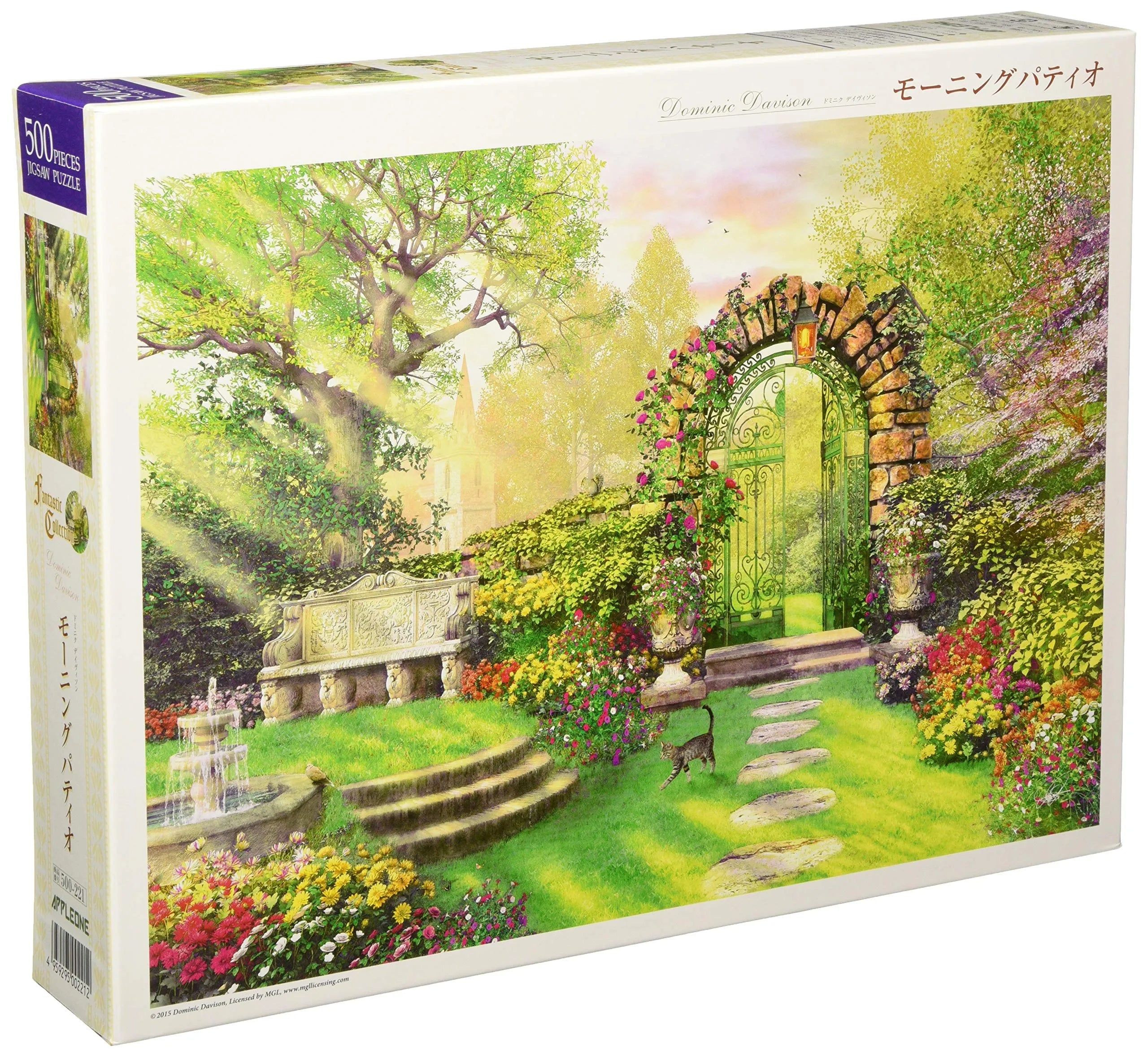 APPLEONE Jigsaw Puzzle 500-221 Dominic Davison Morning Patio 500 Pieces- Japan Figure Store - #1 Bring To You The Best Japanese Goods