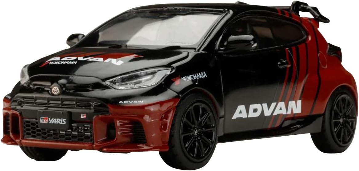 Hobby Japan 1/64 Toyota GR Yaris 2024 Yokohama Advan Color Model Hj643087Av