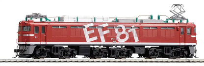 Tomytec Tomix Ho Gauge EF81 Rainbow Prestige Electric Locomotive HO-2536