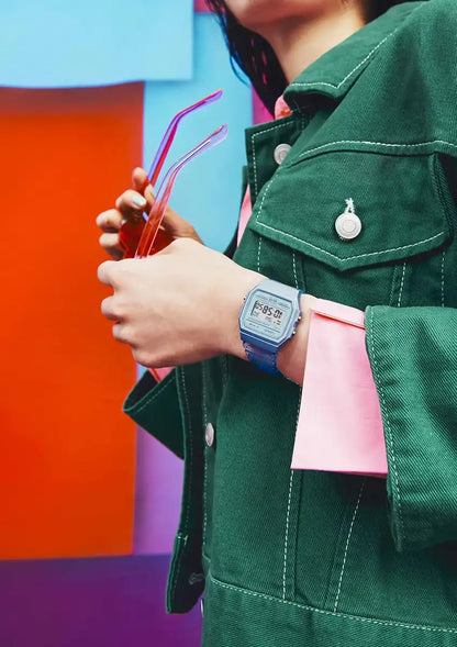 Casio F-91Ws-2Jh Blue Collection Domestic Genuine- Japan Figure Store - #1 Bring To You The Best Japanese Goods