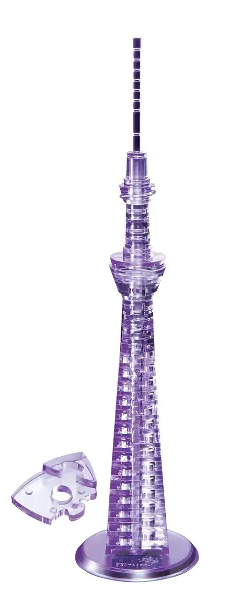 Beverly Crystal 3D Puzzle 50143 Tokyo Sky Tree Miyabi Japanese 3D Jigsaw Puzzle- Japan Figure Store - #1 Bring To You The Best Japanese Goods