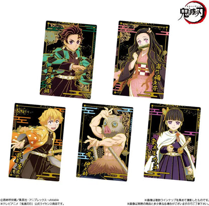 Bandai Demon Slayer Kimetsu No Yaiba Wafer 8 Candy Toy - 20 Boxes Japan- Japan Figure Store - #1 Bring To You The Best Japanese Goods
