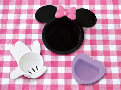 Kam Kasei Nishiki Japan Disney Minnie Mouse Icon Lunch Plate- Japan Figure Store - #1 Bring To You The Best Japanese Goods