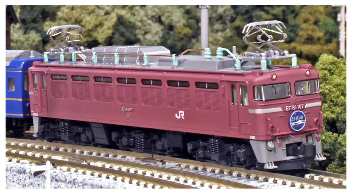Kato N Gauge 3066-D Electric Locomotive Model Ef81 General Color Tsuruga Dispatch- Japan Figure Store - #1 Bring To You The Best Japanese Goods