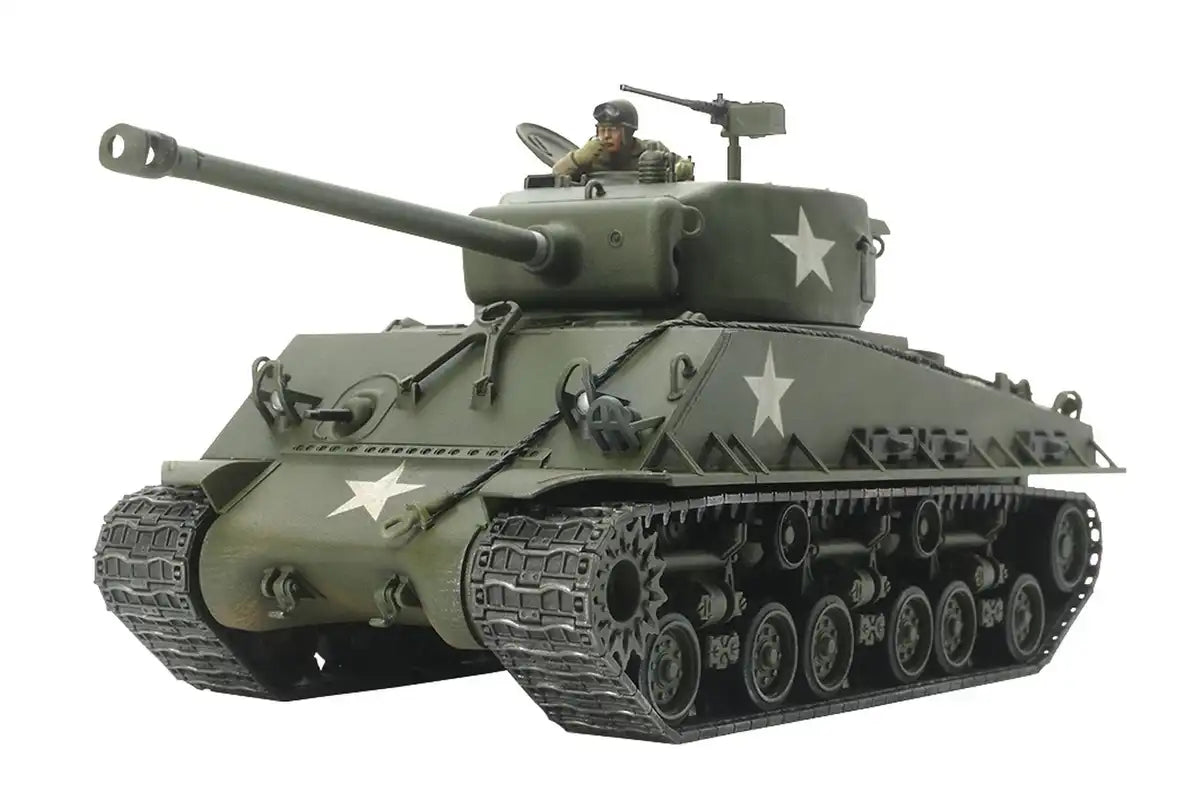 Tamiya 1/48 M4A3E8 Sherman Easy Eight Military Model 32595- Japan Figure Store - #1 Bring To You The Best Japanese Goods