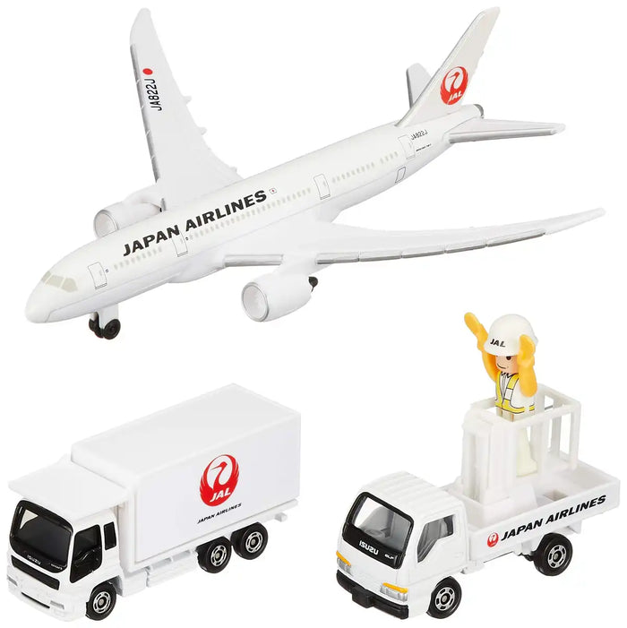 TAKARA TOMY 395683 Tomica Japan Airlines Boeing 787 Airport Set Jal- Japan Figure Store - #1 Bring To You The Best Japanese Goods
