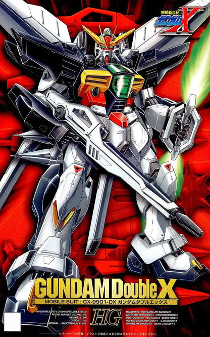 BANDAI 550121 Gx-9901-Dx Gundam Double X Hg Gundam X 1/100 Scale Kit- Japan Figure Store - #1 Bring To You The Best Japanese Goods