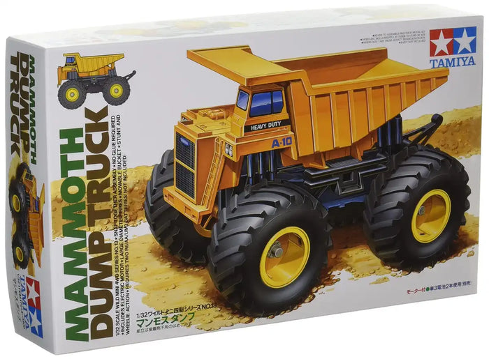 TAMIYA 17013 Mini 4Wd Mammoth Dump Truck 1/32- Japan Figure Store - #1 Bring To You The Best Japanese Goods