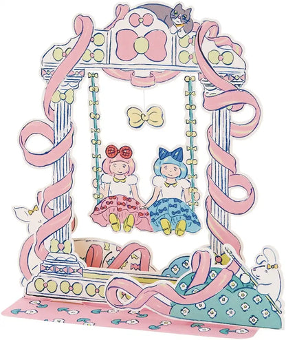 Sanrio Futaribonchan Kitazawa Heisuke Message Card Birthday Celebration P3501- Japan Figure Store - #1 Bring To You The Best Japanese Goods