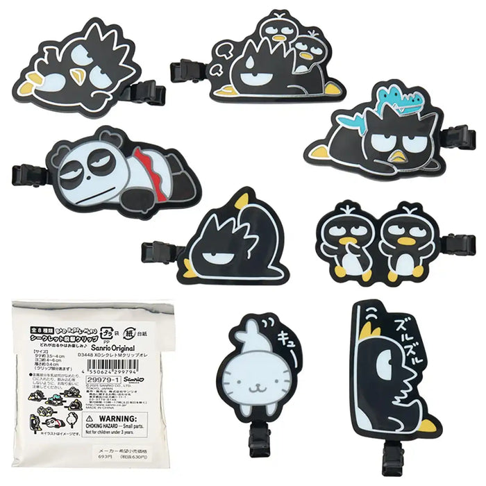 Sanrio Bad Badtz-Maru Secret Bangs Clip Acrylic Steel Makeup Accessory