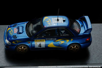 1/64 Hobby Japan Subaru Impreza Wrc 1997#4 Monte Carlo Winner- Japan Figure Store - #1 Bring To You The Best Japanese Goods