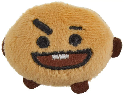 Sekiguchi BT21 Shooky Plush Badge - Soft Collectible Pin Accessory- Japan Figure Store - #1 Bring To You The Best Japanese Goods
