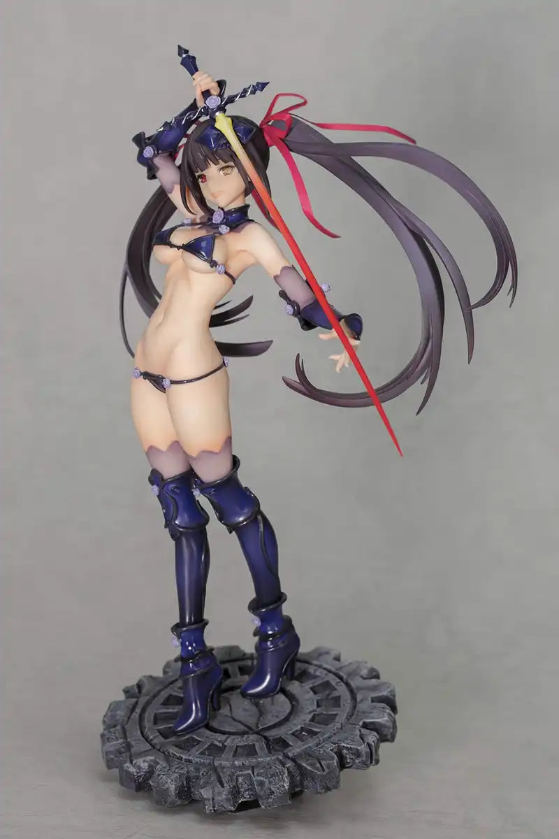Alphamax Date A Live Fragment Date A Bullet Kurumi Tokisaki Bikini Armor Ver. 1/7 Pvc Figure Japan Ax-0243- Japan Figure Store - #1 Bring To You The Best Japanese Goods