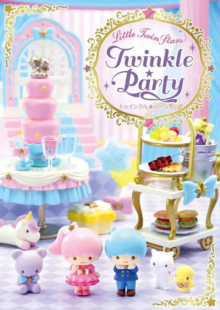 RE-MENT Little Twin Stars Twinkle Party 6 Pcs Box- Japan Figure Store - #1 Bring To You The Best Japanese Goods