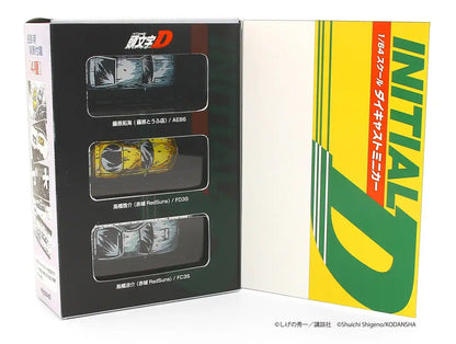 Kyosho 1/64 Initial D Manga Painted Set 3- Japan Figure Store - #1 Bring To You The Best Japanese Goods