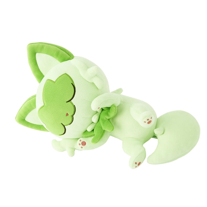 Pokemon Center Sleep Mochi Plush Good Night Sprigatito 22×14×37