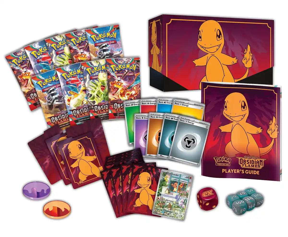 Pokemon TCG Scarlet & Violet Obsidian Elite Trainer Box (9 Boosters 1 Foil Promo & Accessories)- Japan Figure Store - #1 Bring To You The Best Japanese Goods