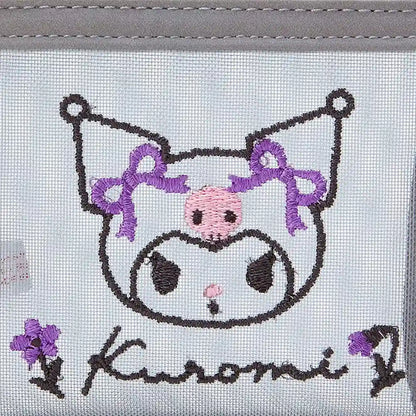 Sanrio Kuromi Mini Flat Pouch 822132 - Stylish and Compact Storage Bag