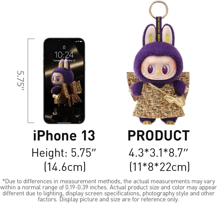 POP MART Labubu × PRONOUNCE Wings of Fortune – Vinyl Plush Pendant ✨