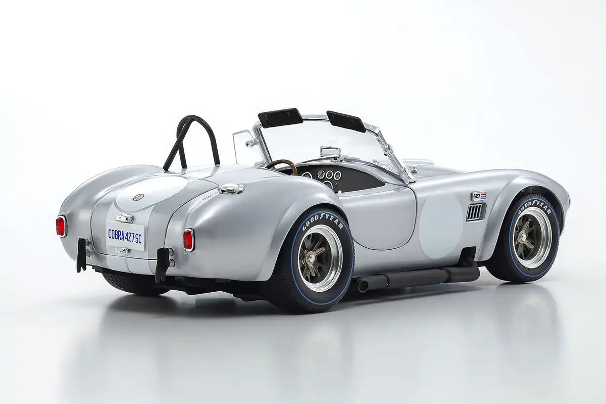 Kyosho Shelby Cobra 427 S/C 1/18 Silver Ks08047S- Japan Figure Store - #1 Bring To You The Best Japanese Goods