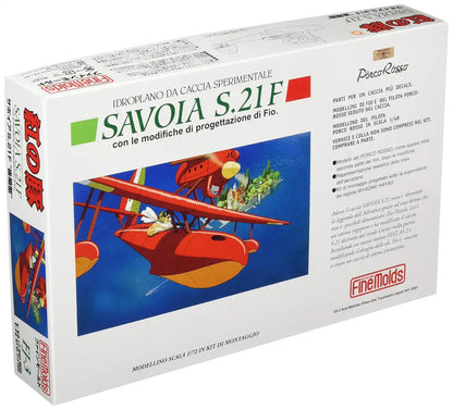 FINE MOLDS Fj3 Savoia S.21F Seaplane Latter Model Porco Rosso Crimson Pig 1/72 Scale Kit- Japan Figure Store - #1 Bring To You The Best Japanese Goods