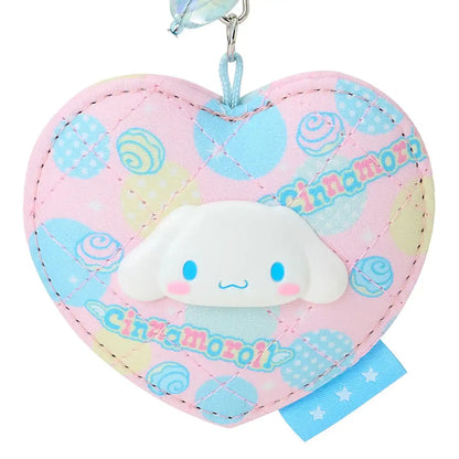 Sanrio Cinnamoroll Mirror Charm Minna No Quilt Polyester Cotton Steel Glass
