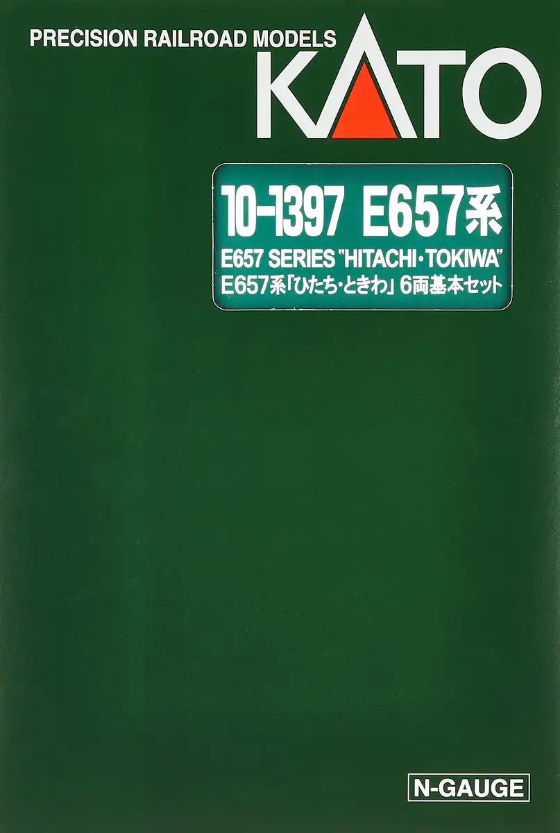 Kato N Gauge 6-Car Set E657 Hitachi/Tokiwa Railway Model Train 10-1397- Japan Figure Store - #1 Bring To You The Best Japanese Goods