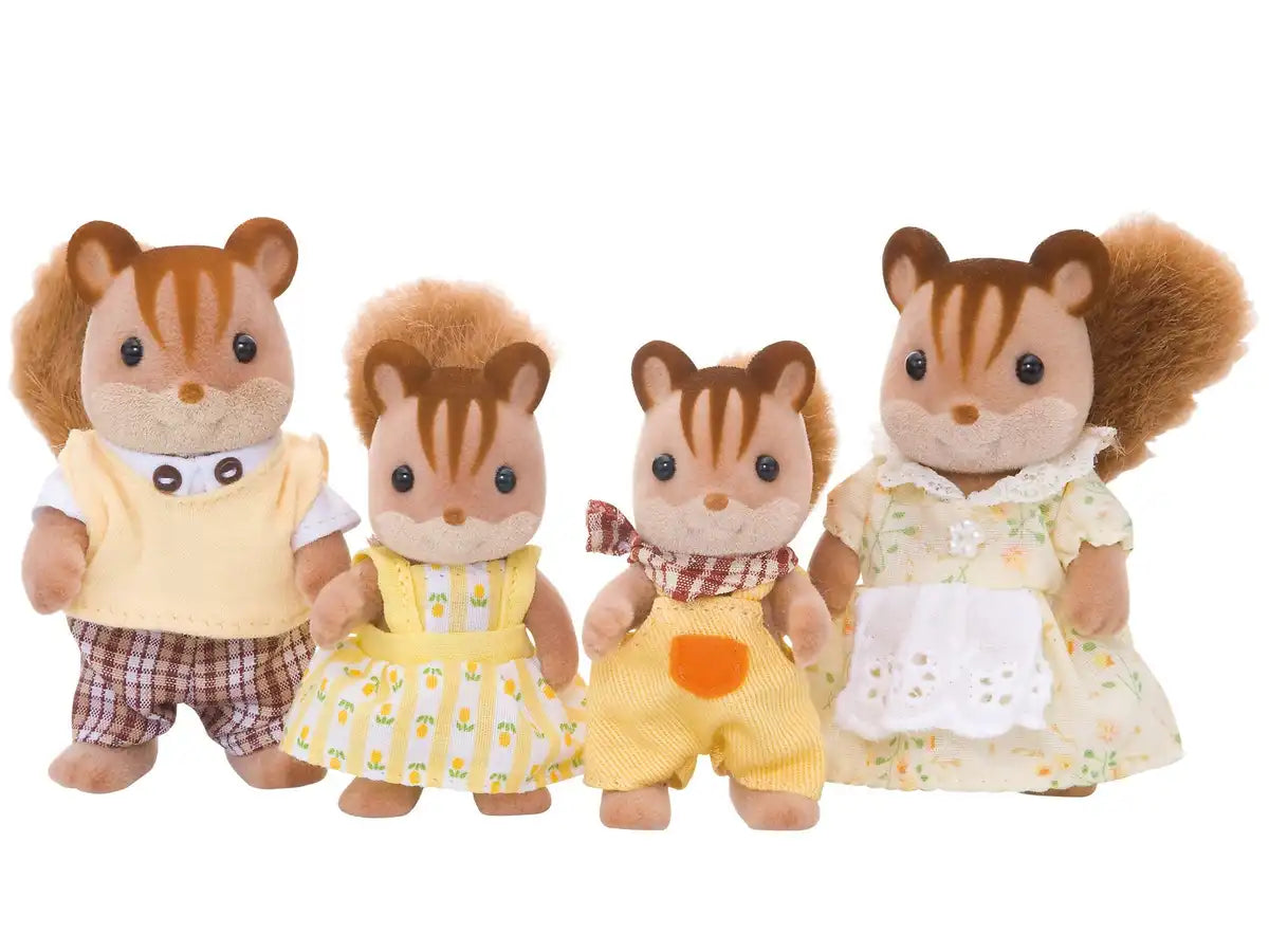 Sylvanian Families Epoch Doll Walnut Squirrel Family Lee-33- Japan Figure Store - #1 Bring To You The Best Japanese Goods