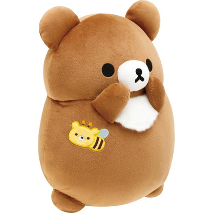 San-X Rilakkuma Chairoikoguma Fully Filled Plush Toy 26.5cm Mo66201- Japan Figure Store - #1 Bring To You The Best Japanese Goods