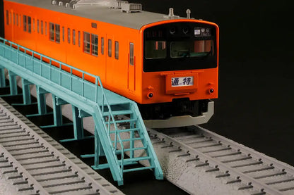 Plummoa 1/80 Ho Gauge Washing Table Blue Unassembled Paper Kit Ms066 Japan Diorama Supplies- Japan Figure Store - #1 Bring To You The Best Japanese Goods