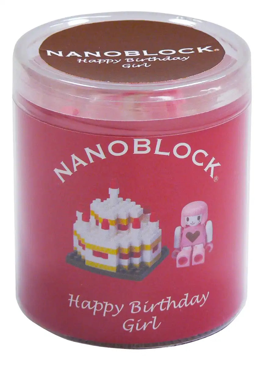 KAWADA Ml-023 Nanoblock Happy Birthday Girl- Japan Figure Store - #1 Bring To You The Best Japanese Goods